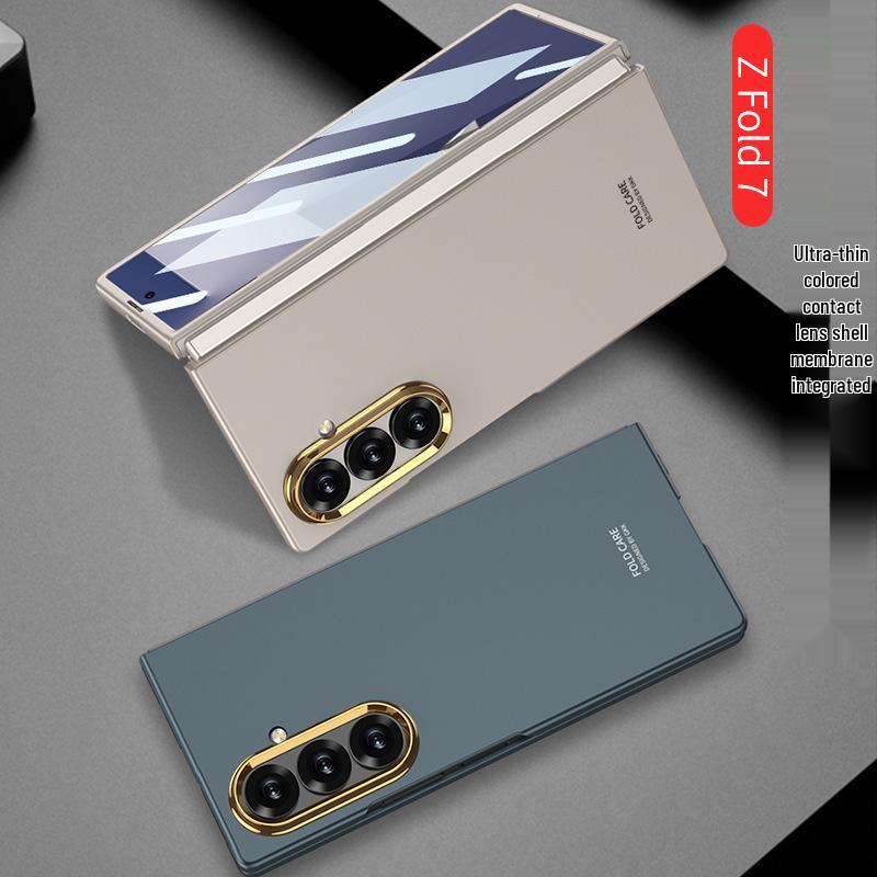 Samsung Z Fold7 Матовый Защитный Чехол с Защитой Камеры