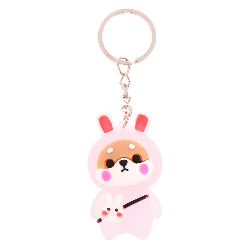 Светящийся мультяшный брелок Chaigou, сумка, подвеска, автомобиль, милый брелок для ключей, игрушечная фигурка, подвеска, коллекционные подарки для детей, креативный брелок