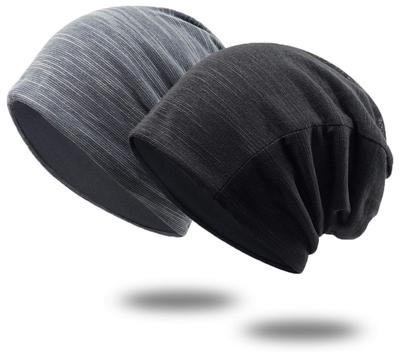 [MECOLO] Вязаная шапка, мягкая марля, простой дизайн, приятная для кожи, не вызывает ощущения стянутости, всесезонная, растягивающаяся, мягкая, хлопок, однотонная, часы-роллеры,