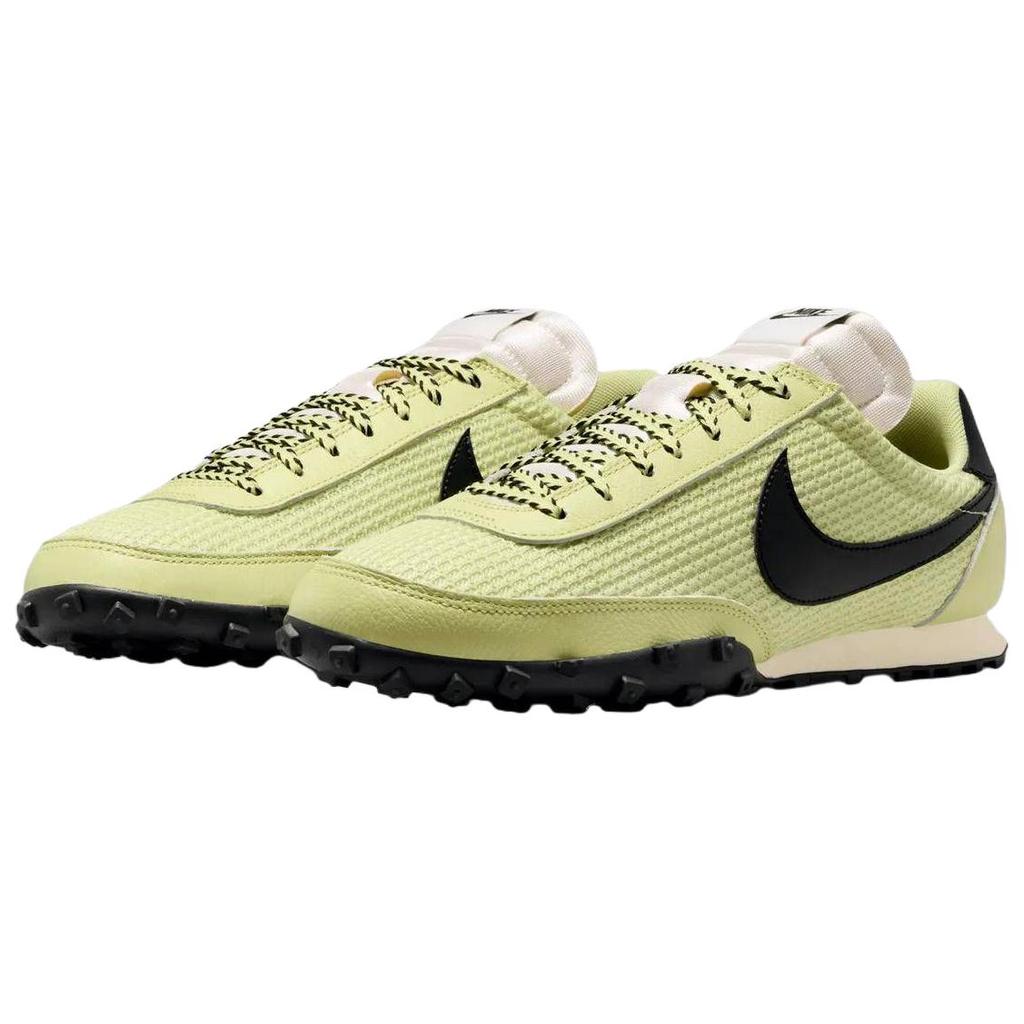 Nike Кроссовки Waffle Racer Повседневные Унисекс Нежный Росток Желтый IM8673-300