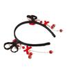 Bow Flower Tassel New Year Headress Hanfu Hair Hoop Chinese Style Hair Band Children's Headband