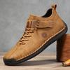 Модный Новый Дизайн 2025 Мужские Кожаные Кроссовки Мужские Дышащие Кожаные Туфли Кожаная Ручная Работа Повседневная Мужская Обувь Мужские Ботильоны для Улицы