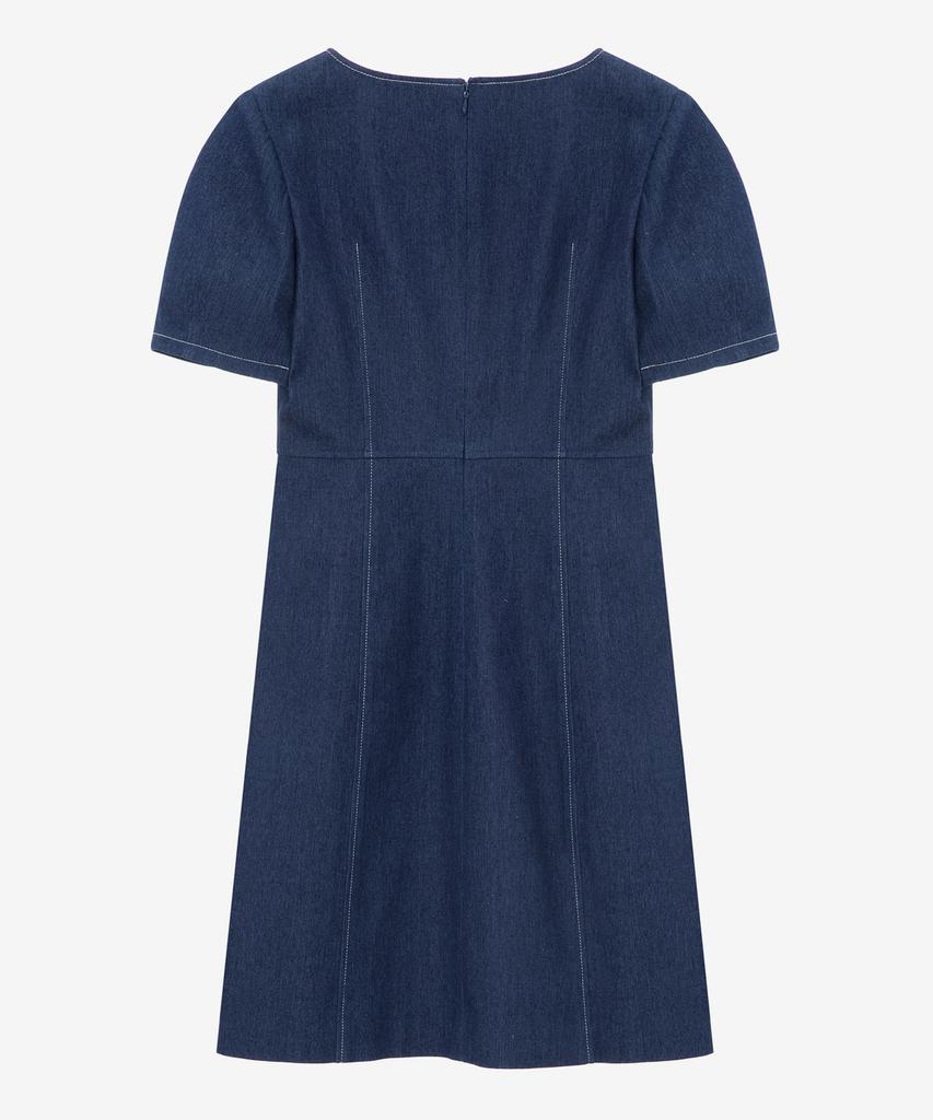 Mind Bridge Woman [W] Square Neck Mini Dress