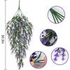 Artificial Ivy Flower Vine Garland Lavender Wall Hanging Home Garden Trailing Basket Plants