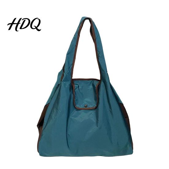 Water Repellent Travel Totes Large Capacity Foldable Shopping Bag Lightweight Reusable Grocery Tote Resistant Portable Handbags Polyester