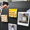 Магнит на холодильник в форме лотка для яиц Декорация холодильника Магниты на холодильник в форме еды для женщин Мужчин Владельцев Дома Арендаторов Коллекционеров Дом Квартира