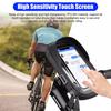 Waterproof Bicycle Phone Holder Stand Motorcycle Handlebar Mount Bag Cases Universal Bike Scooter Cell Phone Bracket