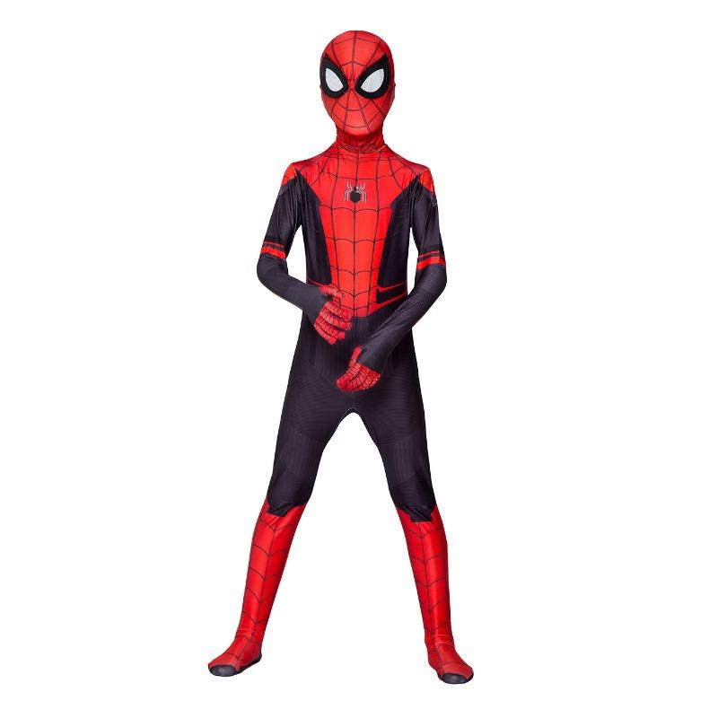 Боди-комбинезон Человек-Паук Майлз Одежда Герой Экспедиция Взрослый Детский Хэллоуинский Костюм