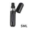 Portable Travel Perfume Bottle 5ml Bottom Fill Liquid Container Cosmetics Spray Dispenser Press Head