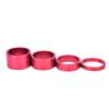 4Pcs Bicycle Headset Spacer Mtb Road Bike Headset Washer Front Stem Fork Spacer