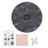 Настенные часы Nordic Decorative Marble Printing Mute Round Hanging Clock Home Decoration