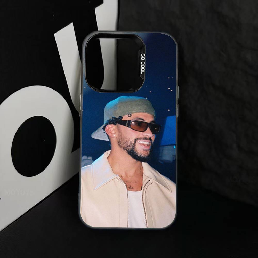 Плохие B-B V-Vibes Чехол для телефона для iPhone 17,16,15,14,13,12,11 Plus,Pro Max,XS,Разноцветный Серебристый Черный Чехол