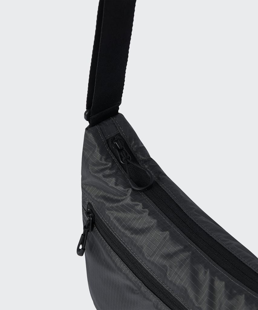 Musinsa Standard [City Leisure] Ripstop Compact Crossbody Bag [Black]