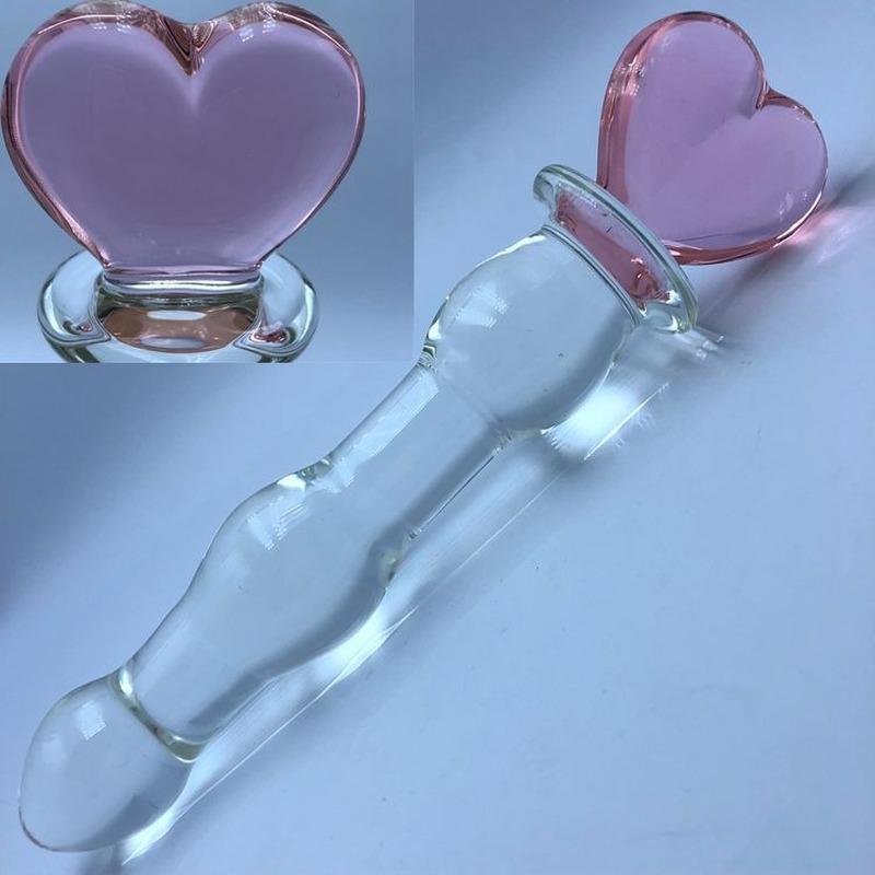 Love Fairy Stick Хрустальный стеклянный фаллоимитатор с бусинами для пениса Анальная пробка Анальная пробка Секс-игрушки для мужчин и женщин Пары Вагинальная и анальная стимуляция