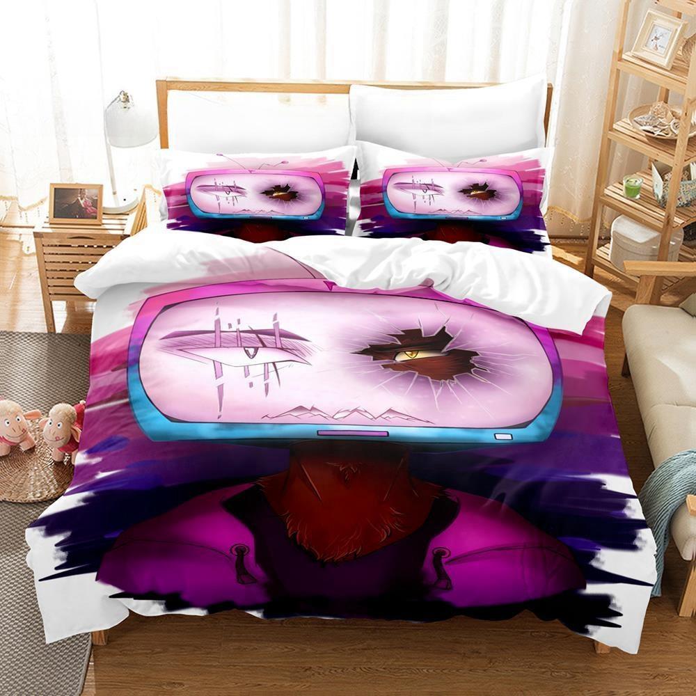 3D Принт Аниме Pyrocynical Постельное Белье Односпальный Полуторный Двуспальный Кинг-сайз Комплект Постельного Белья Взрослый Детский Спальня Комплект Пододеяльника Домашний Текстиль