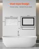 VEVOR Shower Niche, 40.6 x 71.1 x 10.2 cm Recessed Wall Niche with Movable Divider Shelf, Modern Soap & Shampoo Storage Organizer,Square Corners
