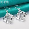 Geometric Earrings Silver Party Gifts Fashion Jewelry