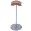 Headphone Stand Rack Headset Earphone Holder Hanger DIY Black Walnut Wood Aluminum Desk Display