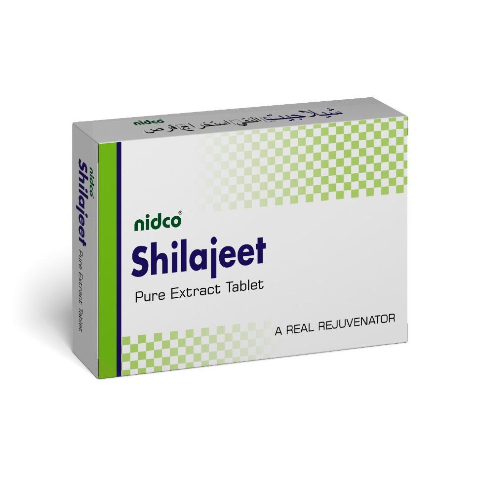 Шиладжит (60 таб, 750 мг), Shilajeet, Nidco