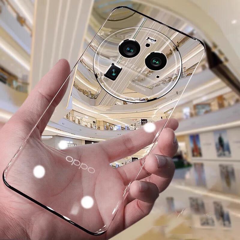 Сверхтонкий прозрачный безрамочный чехол для телефона Zhiweishi для OPPO