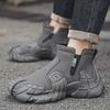 Men’s High-Top Slip-On Casual Shoes: Non-Slip, Wear-Resistant Outdoor Sports Footwear for Autumn and Winter