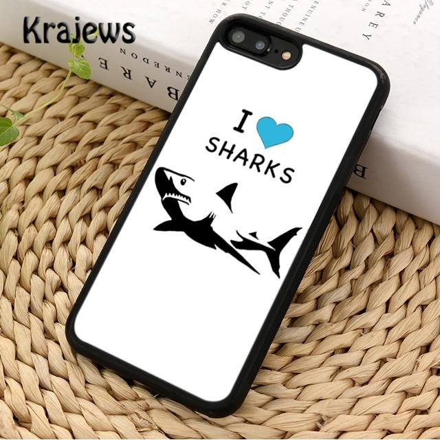 Love Shark For iPhone 17 Air 16 Phone Case Cover 15 14 plus 12 13 pro max coque Shell Fundas