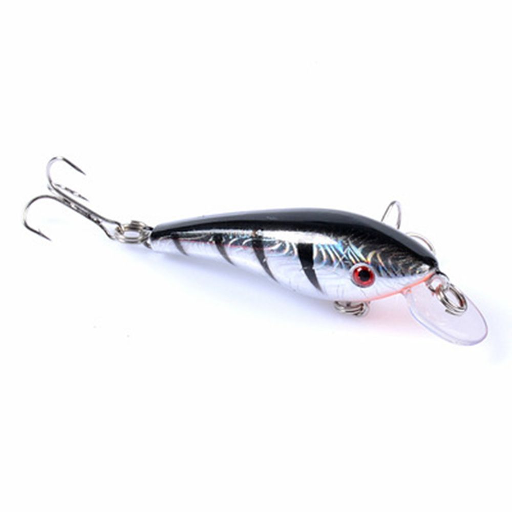 3D Eyes Crankbaits Wobbler Tackle Fish Hooks Minnow Lures Winter Fishing Minnow Baits