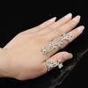 Кольца-накладки на фаланги пальцев Ювелирные кольца с кристаллами Кольца на пальцы
