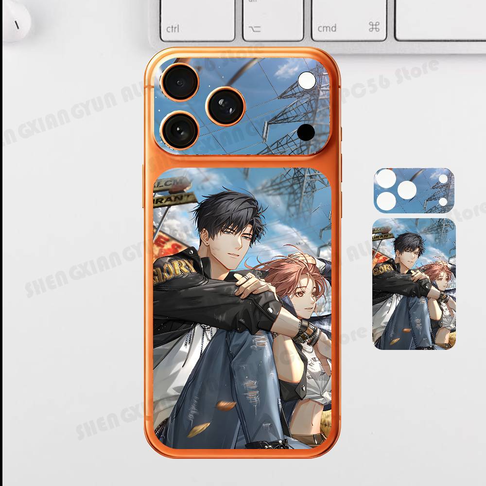 Game Xia Mingxing For Iphone 17 Pro ProMax Back Protective Decorative Sticker Back Cover