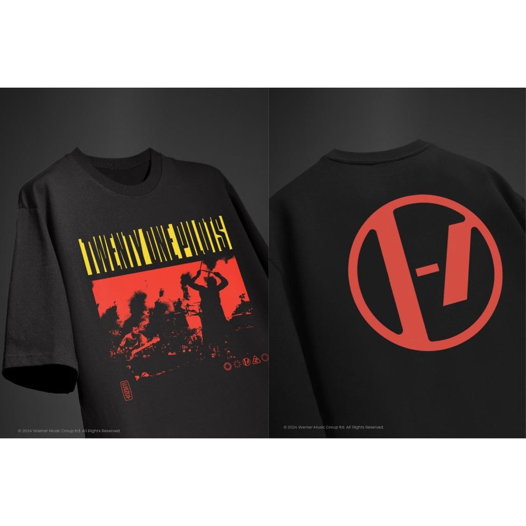 Футболка Twenty One Pilots Мужская Женская Модная Уличная Хип-Хоп Мужская Женская Оверсайз С Коротким Рукавом Хлопок Повседневная Уличная Одежда Топы Футболка