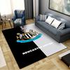Ковер с логотипом Newcastle United для гостиной, спальни, дома, украшение дивана, детский нескользящий коврик для пола