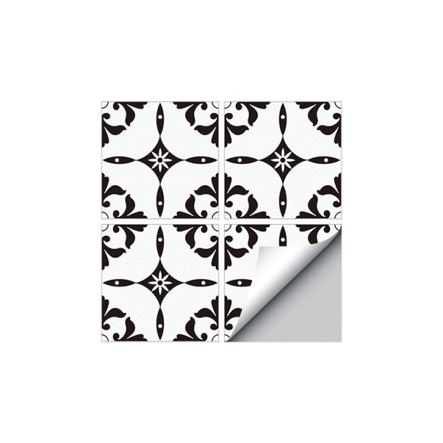 4 шт. современные самоклеящиеся квадратные нескользящие водонепроницаемые съемные наклейки из ПВХ для ванной комнаты и кухни, домашний декор, напольная плитка, наклейка 30X30 см