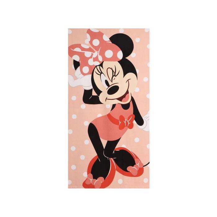 Serviette - DISNEY - Minnie - Polyester - Séchage rapide - Douce et légère