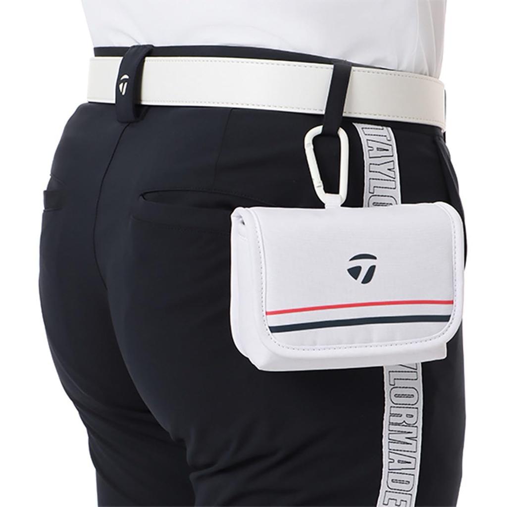 Чехол для прицела TAYLOR MADE Graphic Logo Unisex Pouch 24SS UN065 Белый/Темно-синий/красный