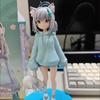Gw Shiroko Sunaookami Эксклюзивная Лимитированная Серия GK Фигурка Девушка Аниме с Кошачьими Ушками Статуэтка Декор для Стола Настольное Украшение Коллекционная Игрушка