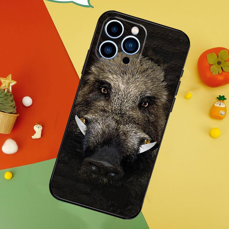 Чехол для телефона с изображением кабана для iPhone 18 17 Pro Max 16 15 14 13 12 11 Pro Max Plus 12 13 Mini 16e 17 Air Cover