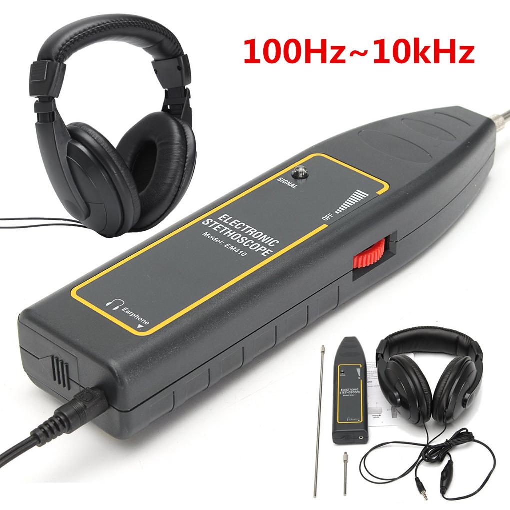 Leak Detector Water Pipe Electronic Stethoscope Earphone Car Detection Equipment 100Hz-10kHz