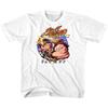 Street Fighter Ryu Vs Ken 18/20 White Unisex T-shirt