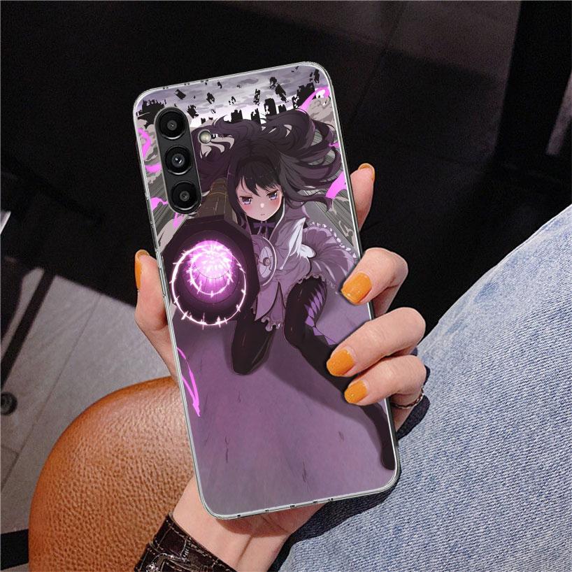 Чехол для телефона Madoka Magica Homura для Samsung Galaxy A17 A37 A57 A16 A26 A36 A56 A15 A14 A13 A55 A54 A53 A35 A34 A33 A25 A24 A23 A