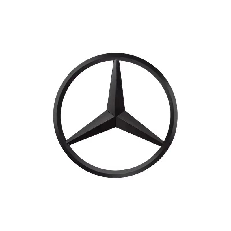 3D ABS 90mm for Mercedes Benz W117 W177 W176 X253 W247 W213 car rear trunk emblem badge sticker YC1