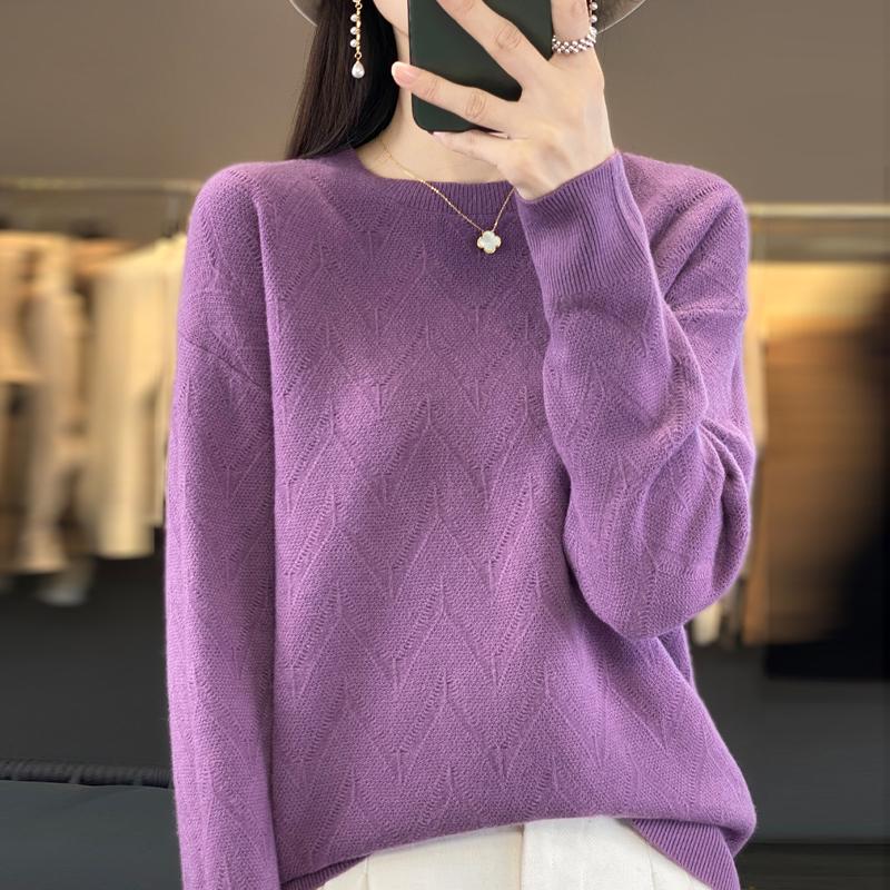 Women Sweater MODERN NEW SAGA Winter Warm Wool Sweaters Knitted Pullover Autumn Female Jumper Knit Top