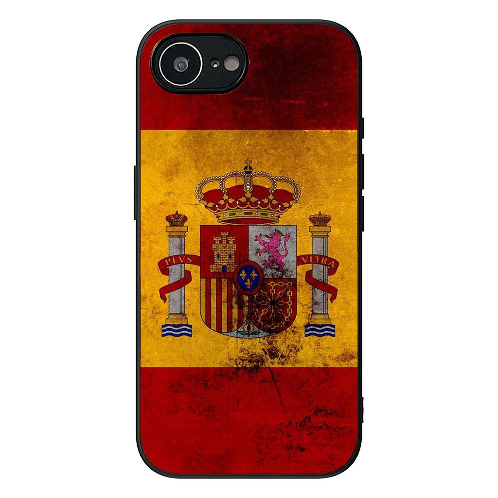 Чехол для Motorola Moto G04 G13 G14 G22 G23 G20 G32 G34 G35 G64 G82 G84 G53 G60 G72 E14 E15 E13 Чехол для телефона Флаг Испании