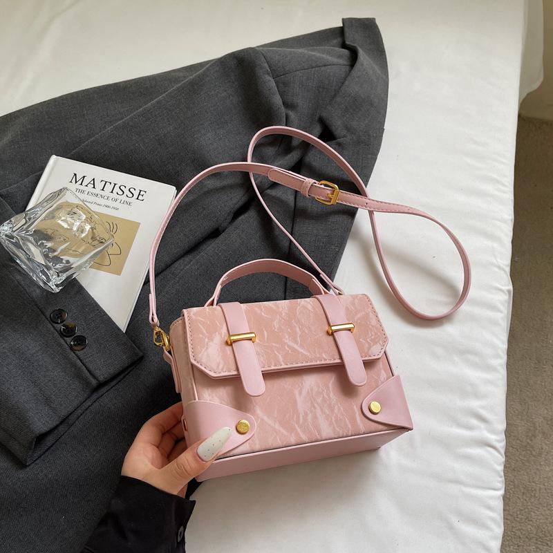 Новая нишевая модная сумка высокой стоимости женская трендовая маленькая квадратная сумка простая модная сумочка