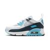 Air Max 90 EasyOn PS Baltic Blue Kids Sneakers White Armory-Navy Wolf-Grey HF6357-100