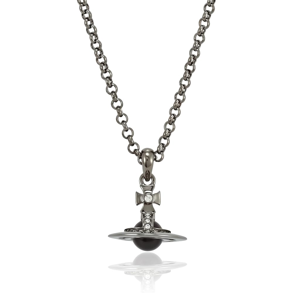 Vivienne Westwood New Petite Orb Necklace Men's Brass 630203A1-02S286