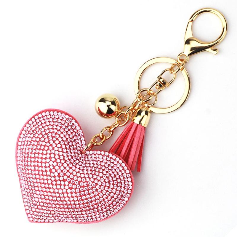 Cute Love Heart Keychain Keyring Key Charm Key Pendant