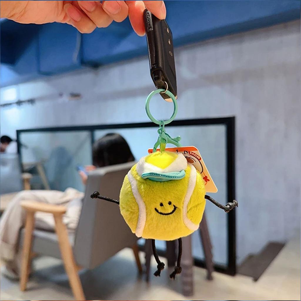 Стильный брелок-шарм, украшение для сумки, спортивная серия, брелок для ключей, украшение для сумочки, уникальный кулон для ключей, подходит для сумки