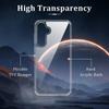 Тонкий прозрачный чехол для Samsung Galaxy A55 A35 A25 A15 A04S A53 S23 S24 Huawei P60 Xiaomi Redmi Note 13 iPhone 15 14 Pro Max Прозрачный силиконовый чехол из ТПУ