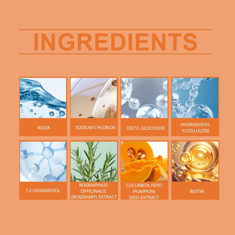 Pumpkin Seed Scalp Scrub Hair Refreshing Exfoliator Deeply Moisturizes Cleanses Shiny Fluffy Hair at Home