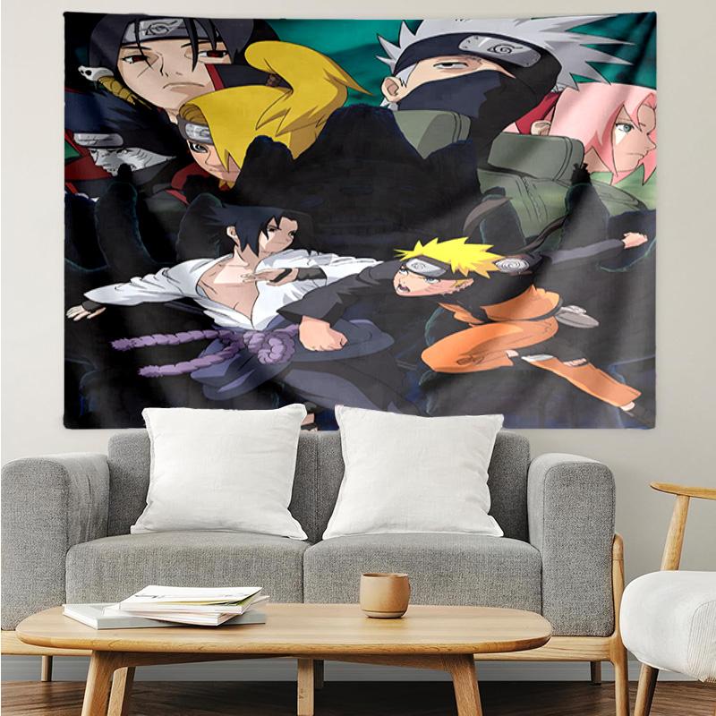 1PC Ninja Team Adventure K-pop music group Tapestry Accessories for Bedroom,Livingroom, dormitory Room Wall Decor Fan Birthday Gifts